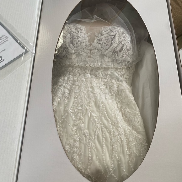 Martina Liana Couture Wedding Gown FairyCore Balletcore Fantasycore Size 4 - Picture 7 of 7